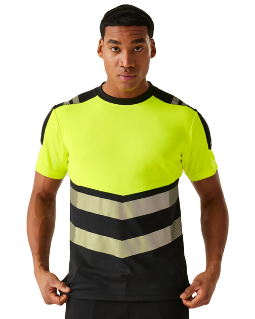 Regatta Professional Mens Hi-Vis X-Pro T-Shirt Class 1 - Image 2