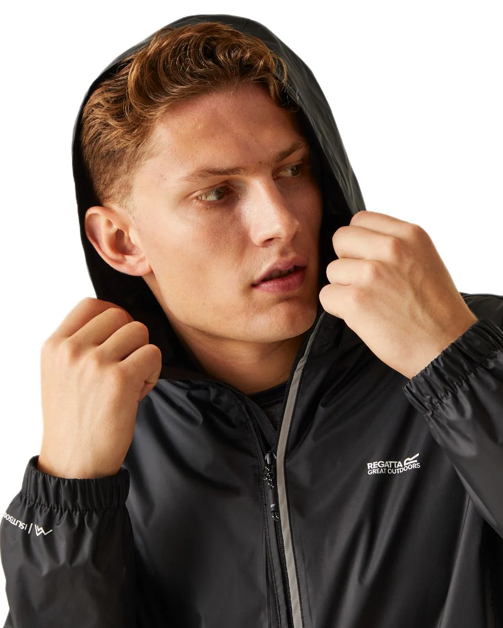 Regatta Mens Lyle IV Waterproof Packaway Jacket - Image 9