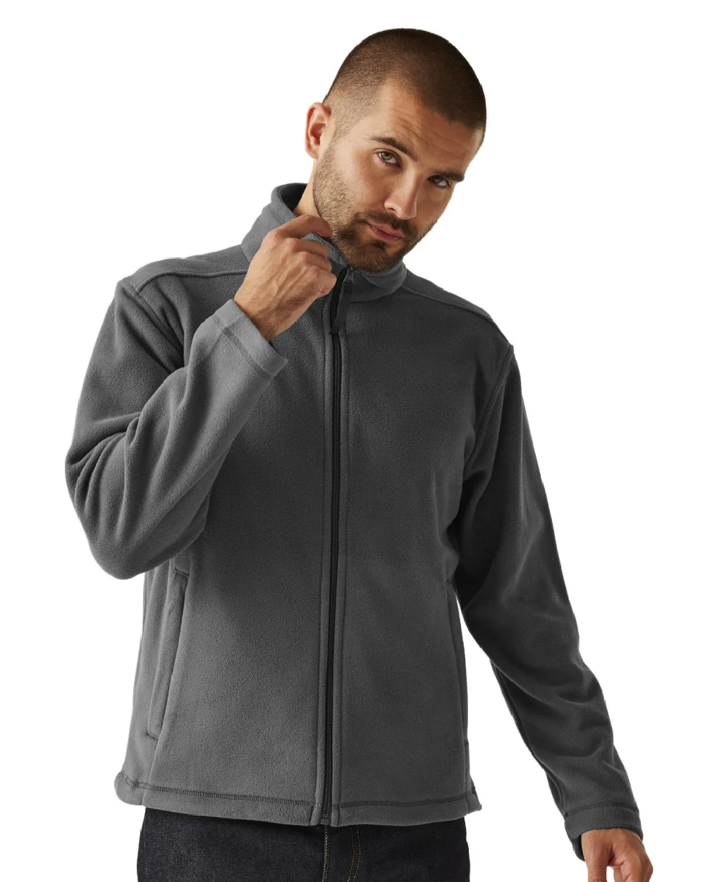 Regatta Professional Mens Micro Lightweight Full Zip Fleece - Image 2