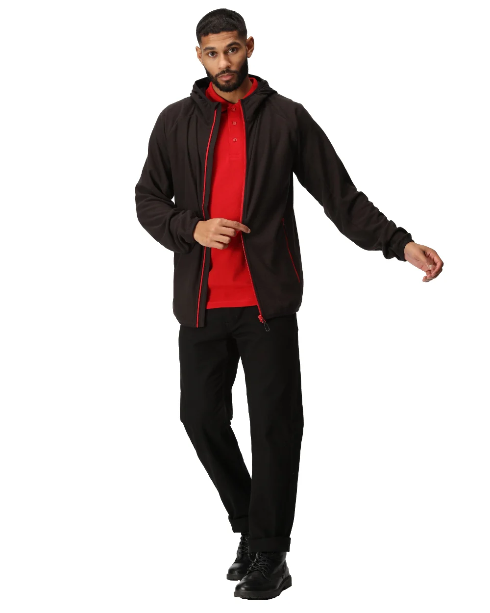Regatta Professional Mens Navigate Full Zip Fleece Jacket - Image 4