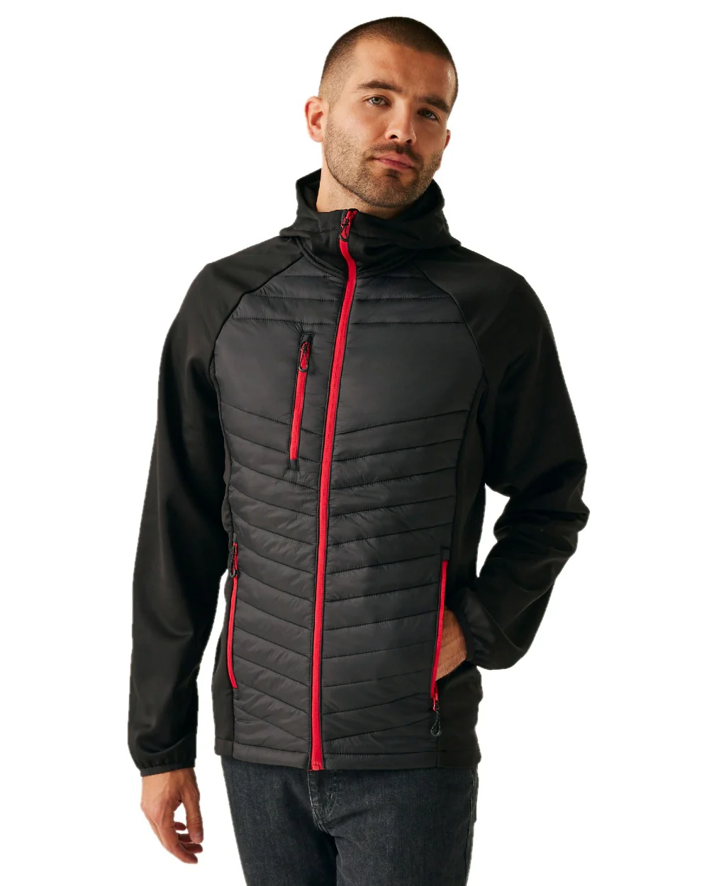 Regatta Professional Mens Navigate Hybrid Jacket - Image 2