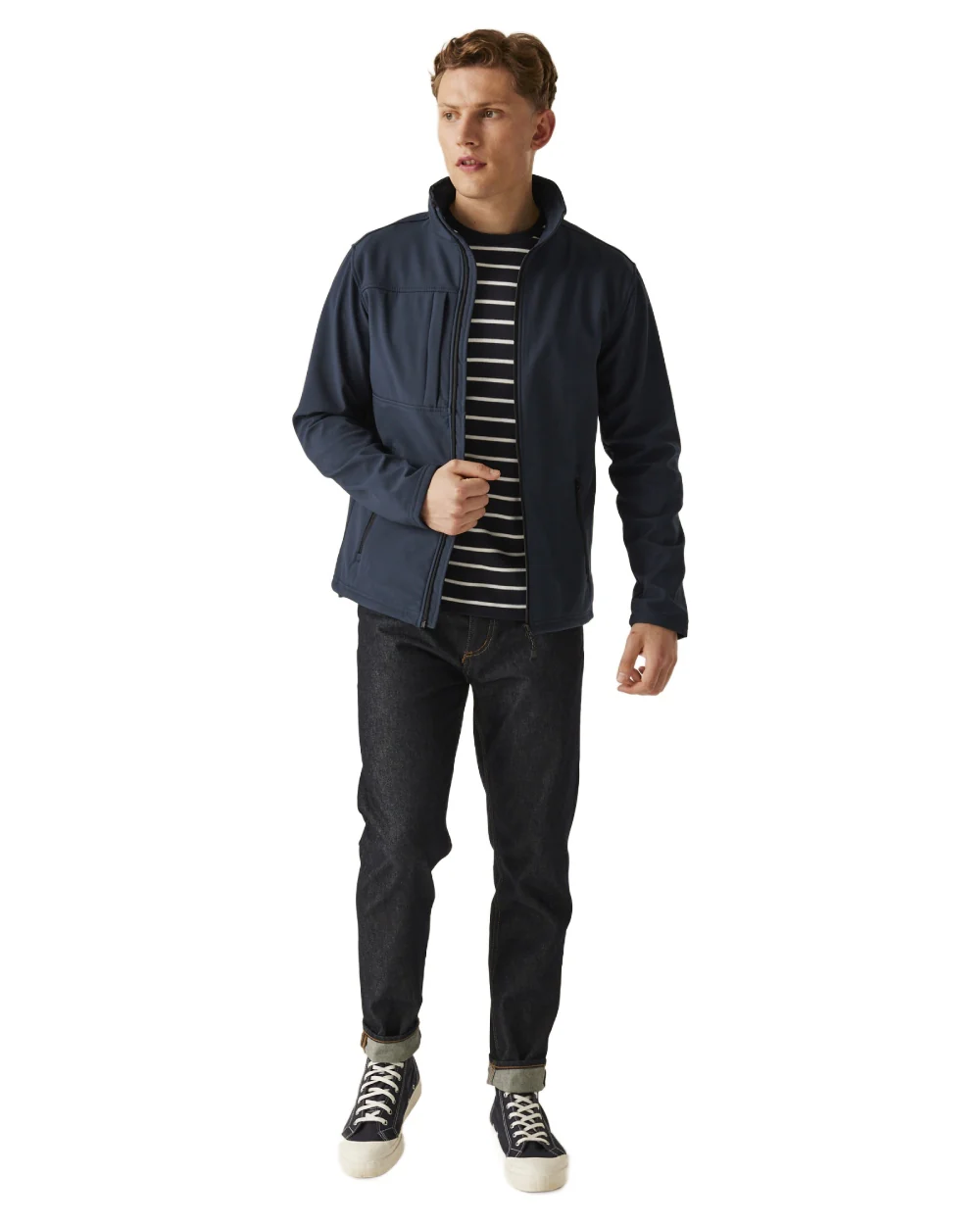 Regatta Professional Mens Octagon II Printable 3 Layer Membrane Softshell Jacket - Image 10