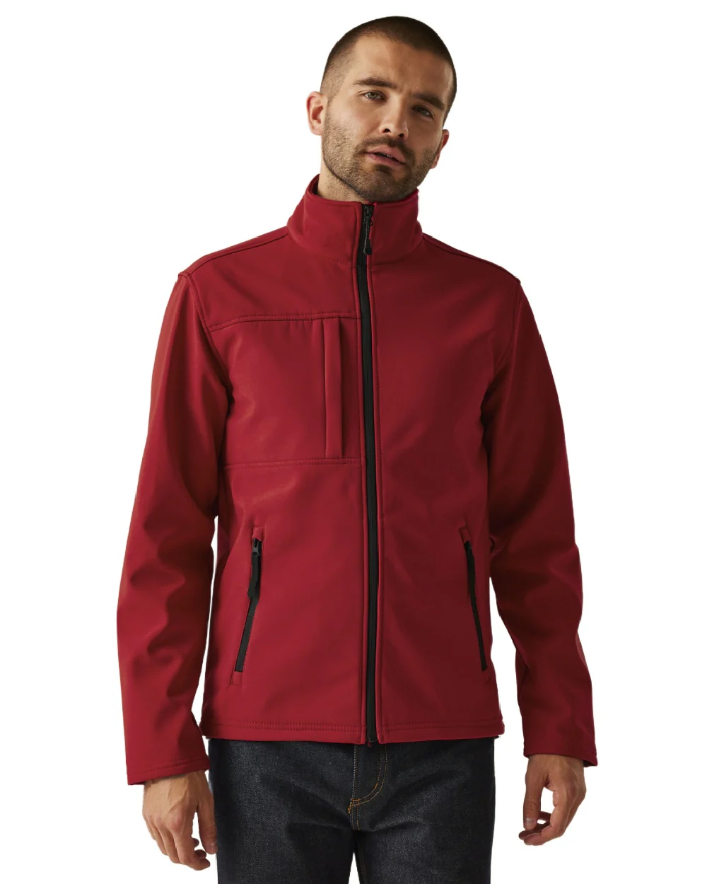 Regatta Professional Mens Octagon II Printable 3 Layer Membrane Softshell Jacket - Image 16