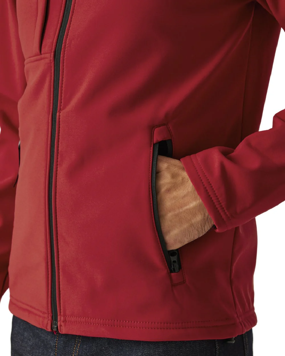 Regatta Professional Mens Octagon II Printable 3 Layer Membrane Softshell Jacket - Image 18