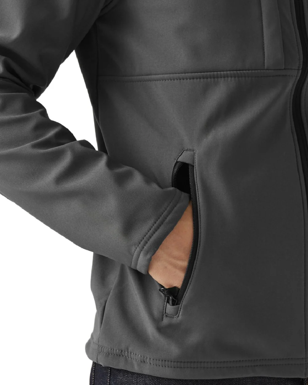 Regatta Professional Mens Octagon II Printable 3 Layer Membrane Softshell Jacket - Image 32