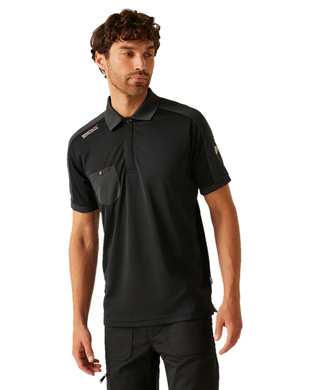 Regatta Professional Mens Offensive Moisture Wicking Polo Shirt - Image 3