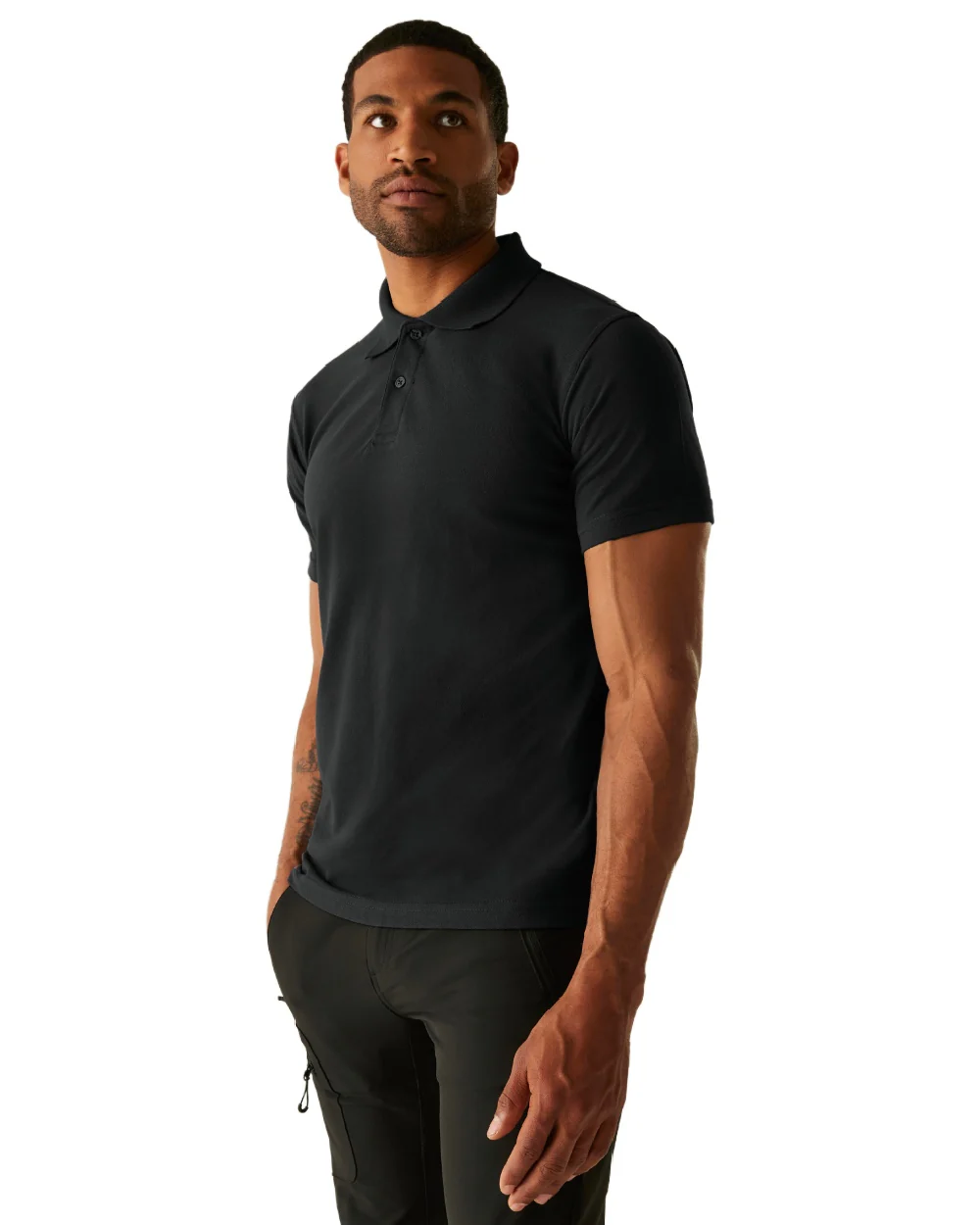 Regatta Professional Mens Pro 50/50 Pique Polo T-Shirt - Image 2