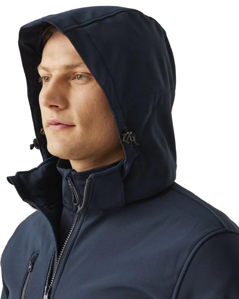 Regatta Professional Mens Venturer 3 Layer Printable Hooded Softshell Jacket - Image 12