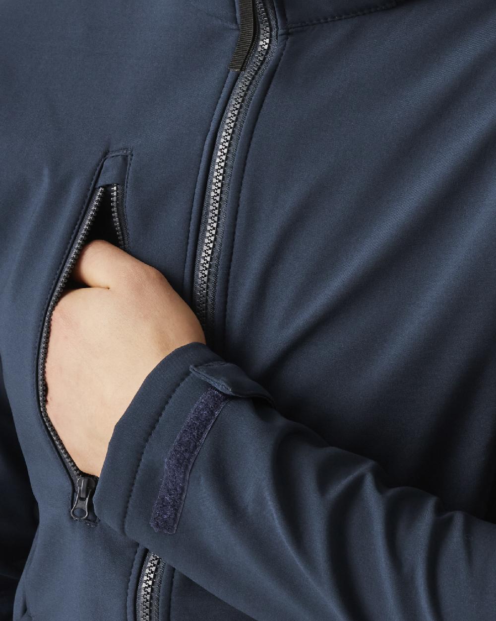 Regatta Professional Mens Venturer 3 Layer Printable Hooded Softshell Jacket - Image 14