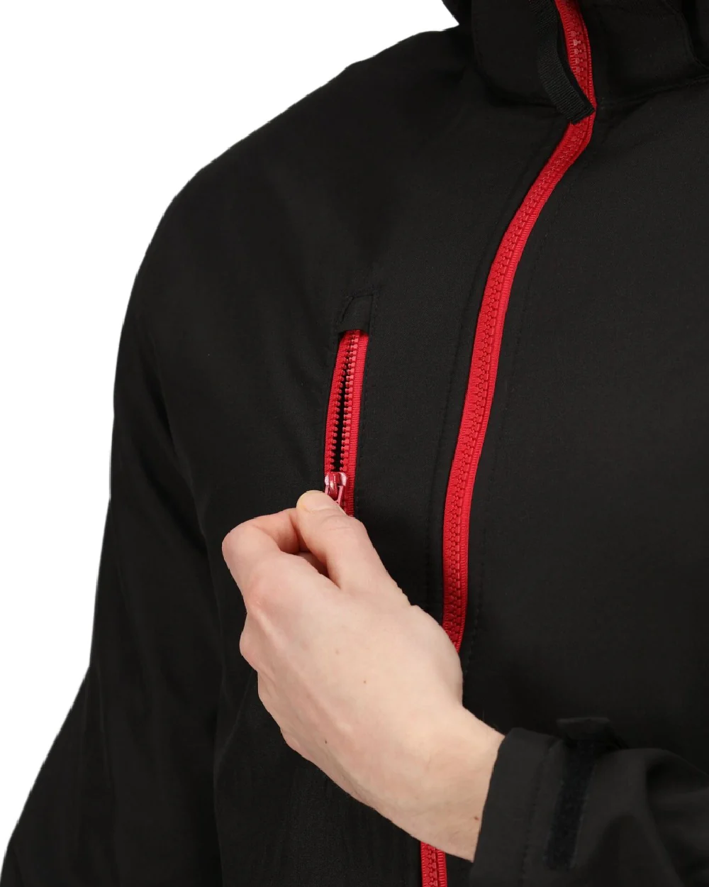 Regatta Professional Mens Venturer 3 Layer Printable Hooded Softshell Jacket - Image 18