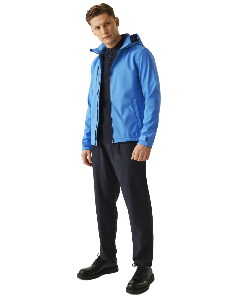Regatta Professional Mens Venturer 3 Layer Printable Hooded Softshell Jacket - Image 23