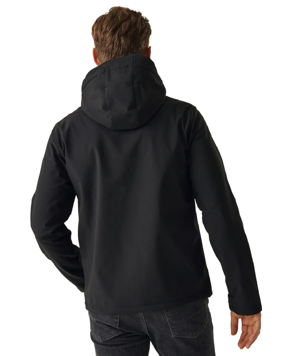 Regatta Professional Mens Venturer 3 Layer Printable Hooded Softshell Jacket - Image 37