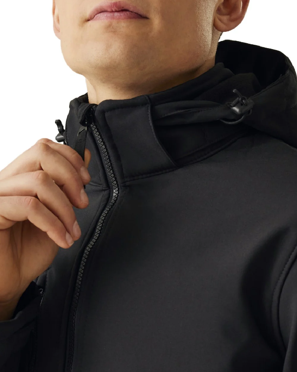 Regatta Professional Mens Venturer 3 Layer Printable Hooded Softshell Jacket - Image 39