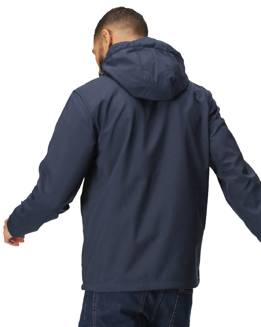 Regatta Professional Mens Venturer 3 Layer Printable Hooded Softshell Jacket - Image 42