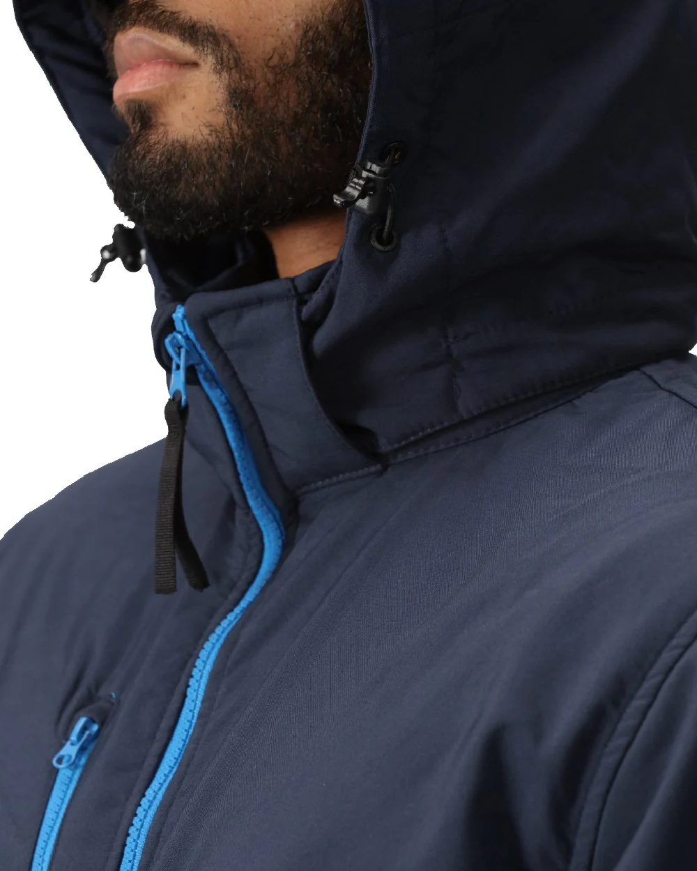 Regatta Professional Mens Venturer 3 Layer Printable Hooded Softshell Jacket - Image 44