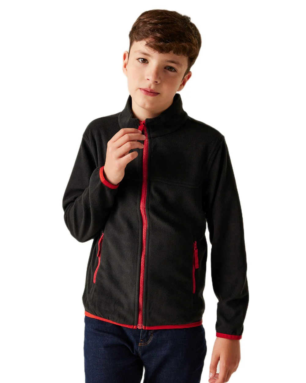 Regatta Professional Childrens Full Zip Micro Fleece Jacket - Image 9