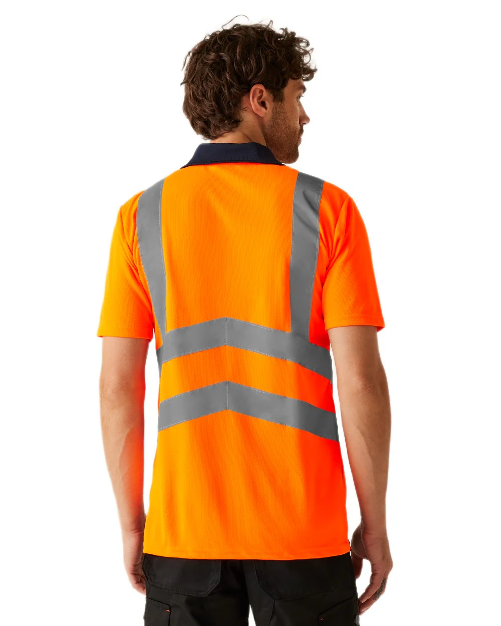 Regatta Professional Hi Vis Pro Reflective Polo Work Shirt - Image 11