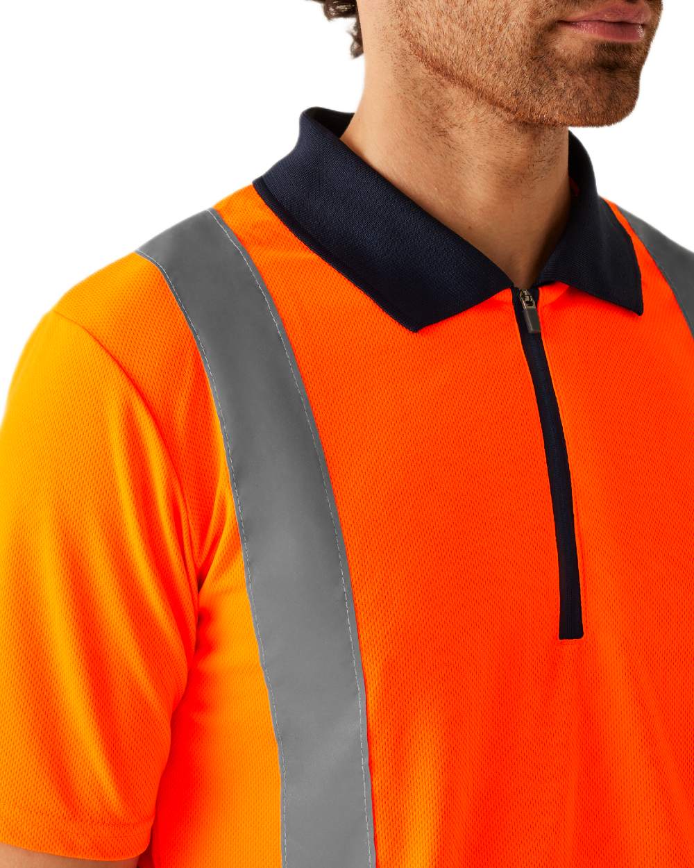 Regatta Professional Hi Vis Pro Reflective Polo Work Shirt - Image 12