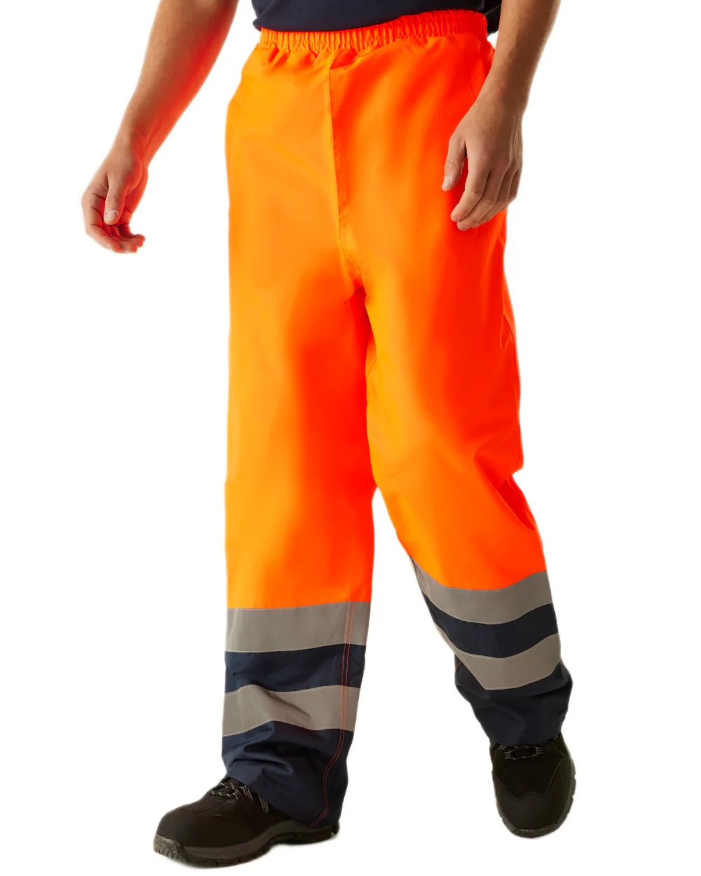 Regatta Professional Hi-Vis Pro Two Tone Insulated Overtrousers - Image 2