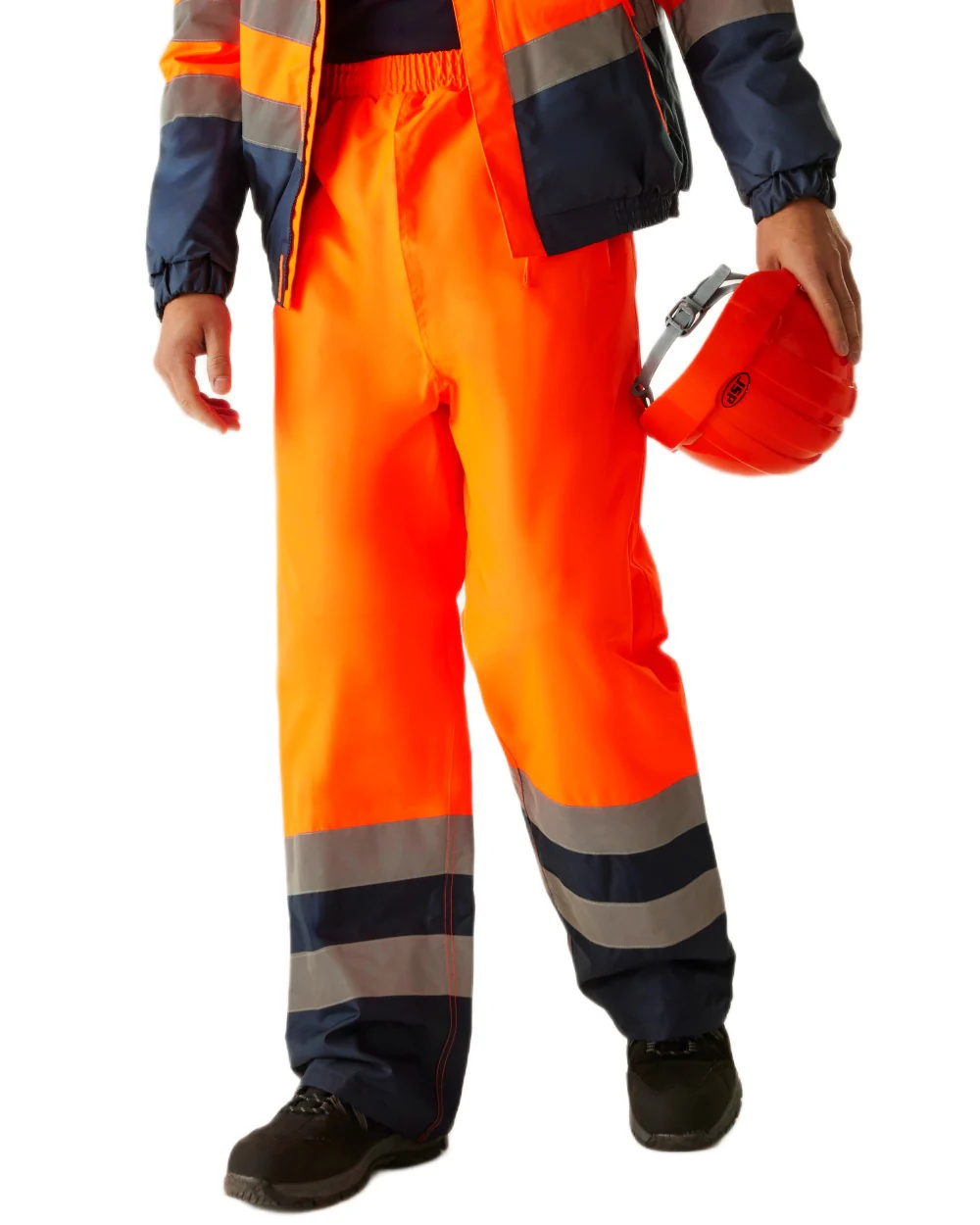 Regatta Professional Hi-Vis Pro Two Tone Insulated Overtrousers - Image 5