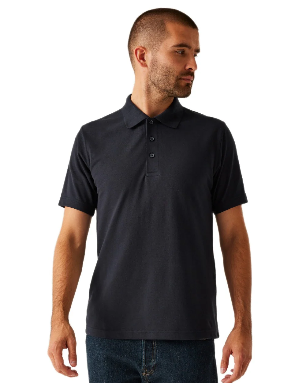 Regatta Professional Mens 65/35 Polo Short Sleeve Shirt - Image 2