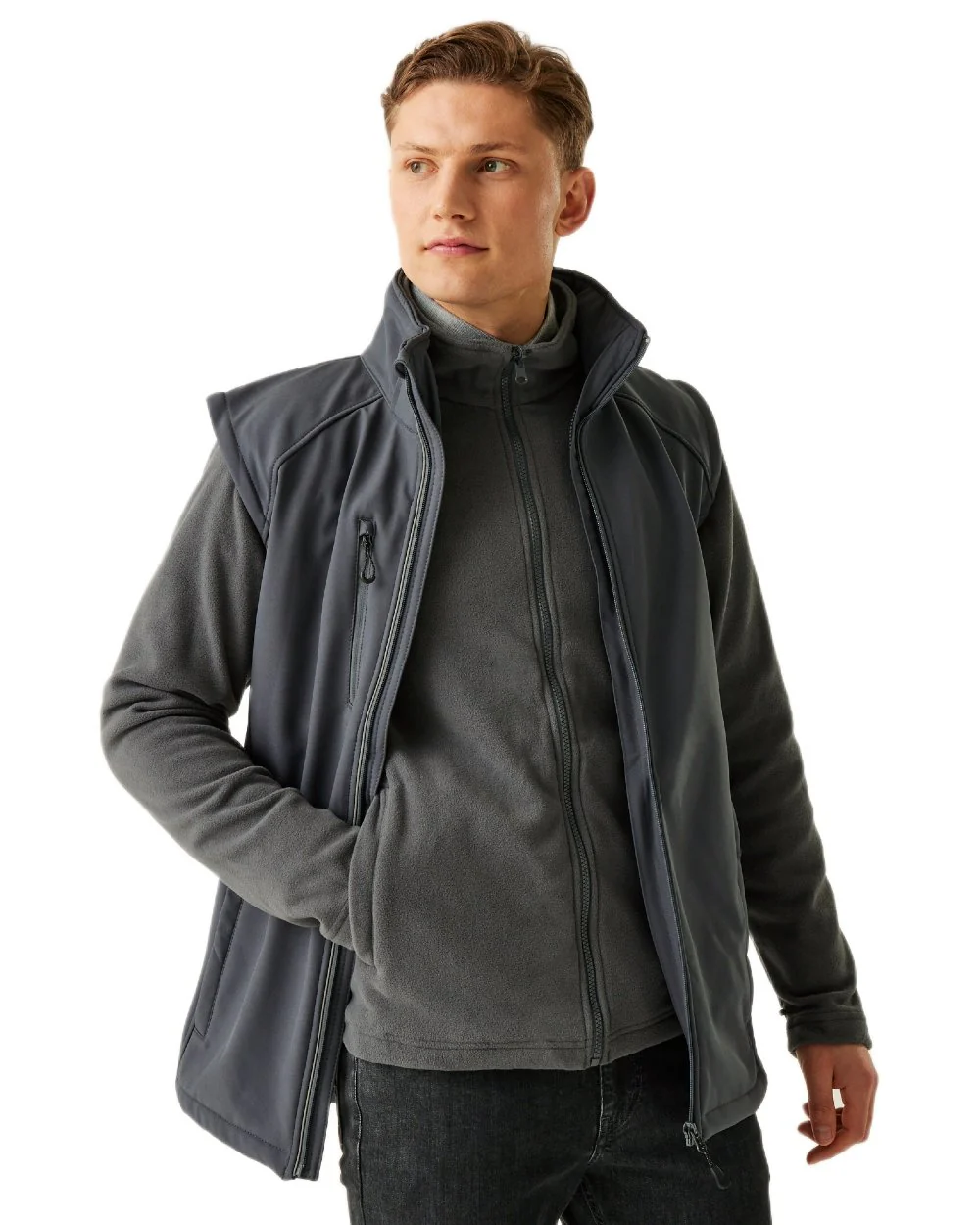 Regatta Professional Mens Erasmus 4 In 1 Softshell Jacket - Image 21