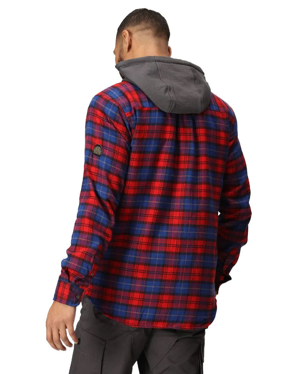 Regatta Professional Mens Seige Hooded Shirt Jacket - Image 10