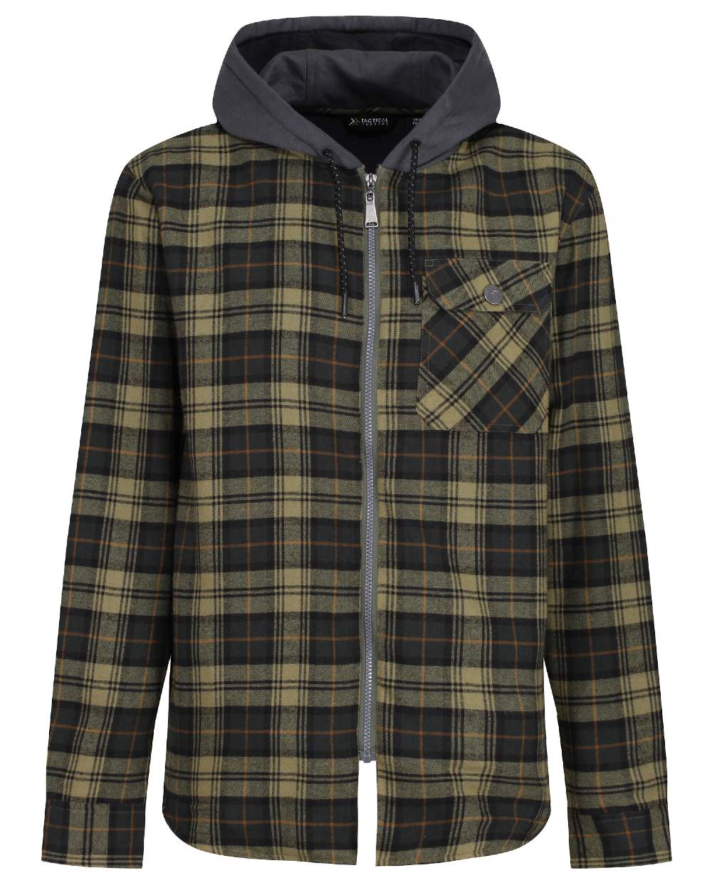 Regatta Professional Mens Seige Hooded Shirt Jacket - Image 13