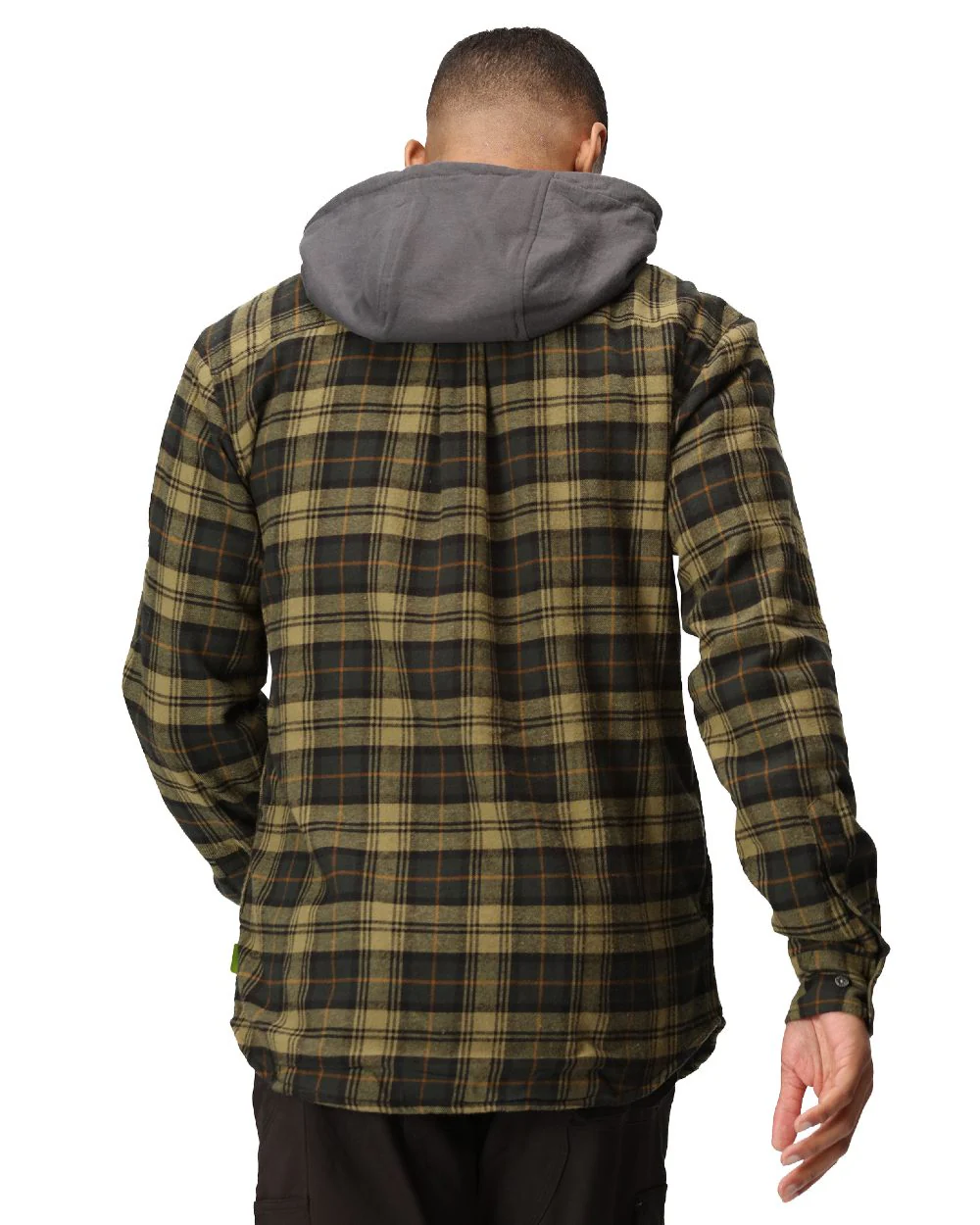 Regatta Professional Mens Seige Hooded Shirt Jacket - Image 16