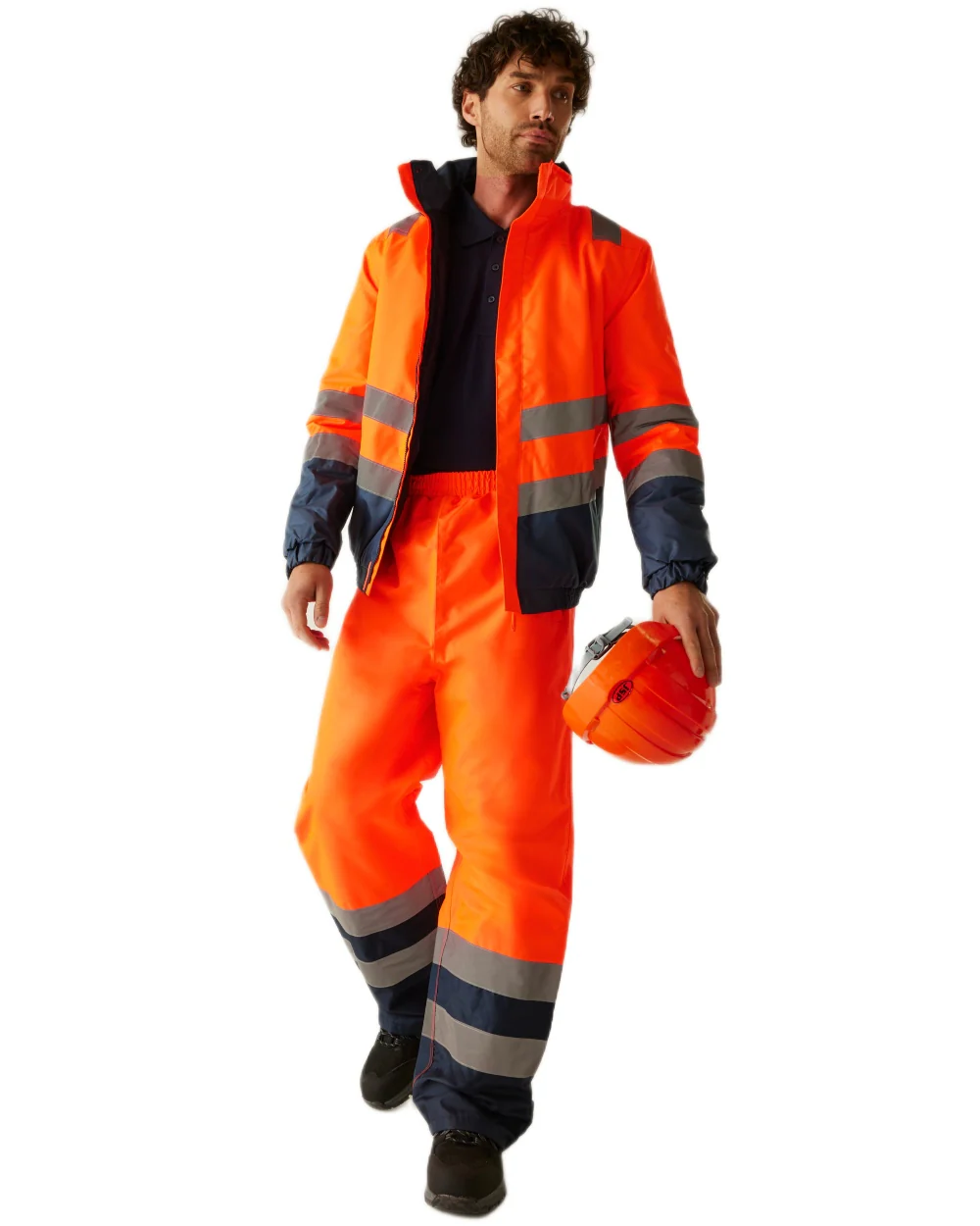 Regatta Professional Waterproof Hi-Vis Bomber Jacket - Image 12