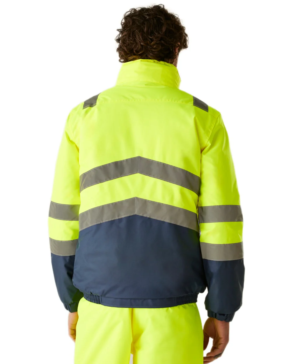 Regatta Professional Waterproof Hi-Vis Bomber Jacket - Image 6