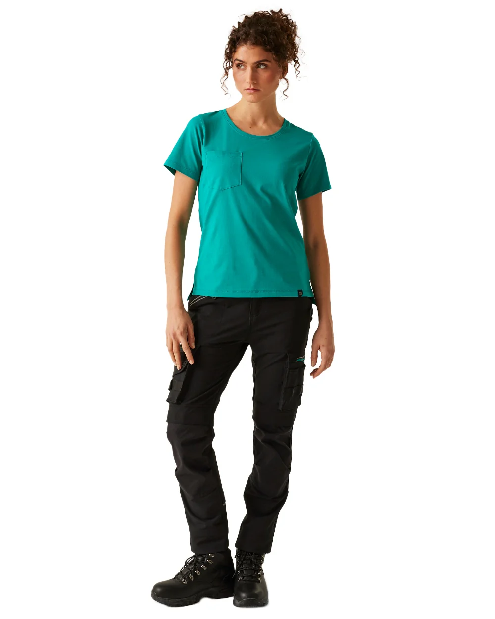 Regatta Professional Womens Ada Cotton Stretch T-Shirt - Image 9