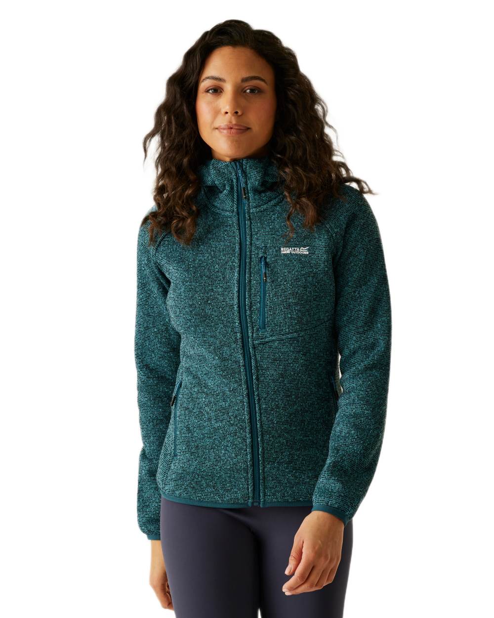 Regatta Womens Newhill Hooded Full Zip Fleece - Image 2