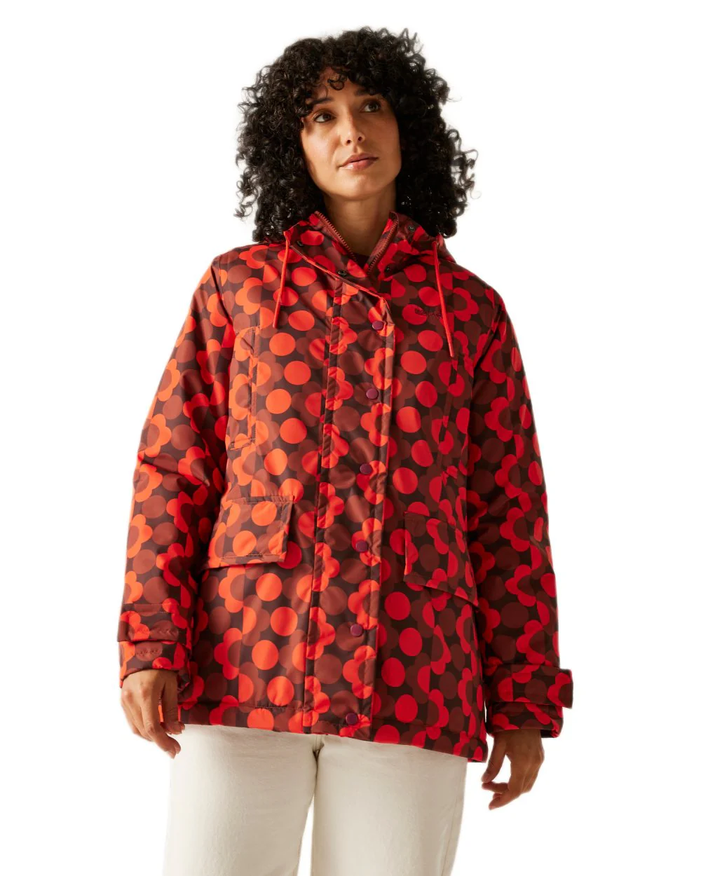 Regatta Womens Orla Kiely Mid Length Waterproof Jacket - Image 11