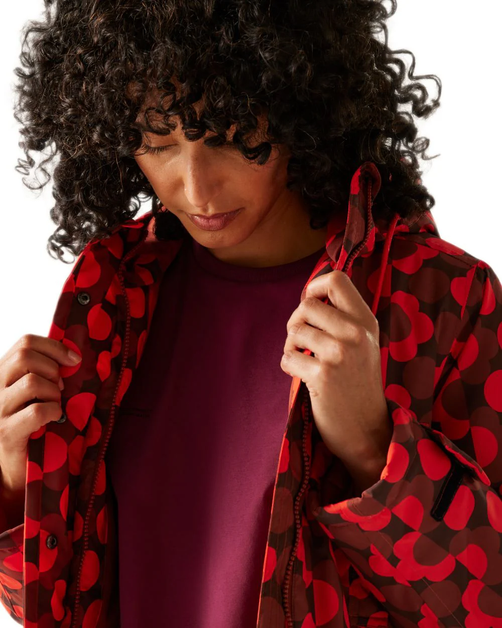 Regatta Womens Orla Kiely Mid Length Waterproof Jacket - Image 14