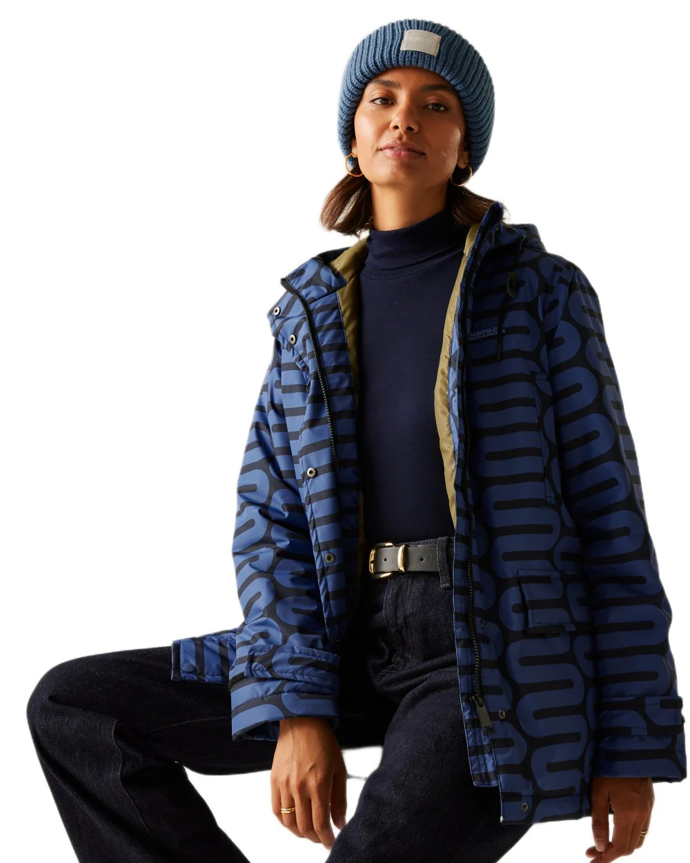 Regatta Womens Orla Kiely Mid Length Waterproof Jacket - Image 5