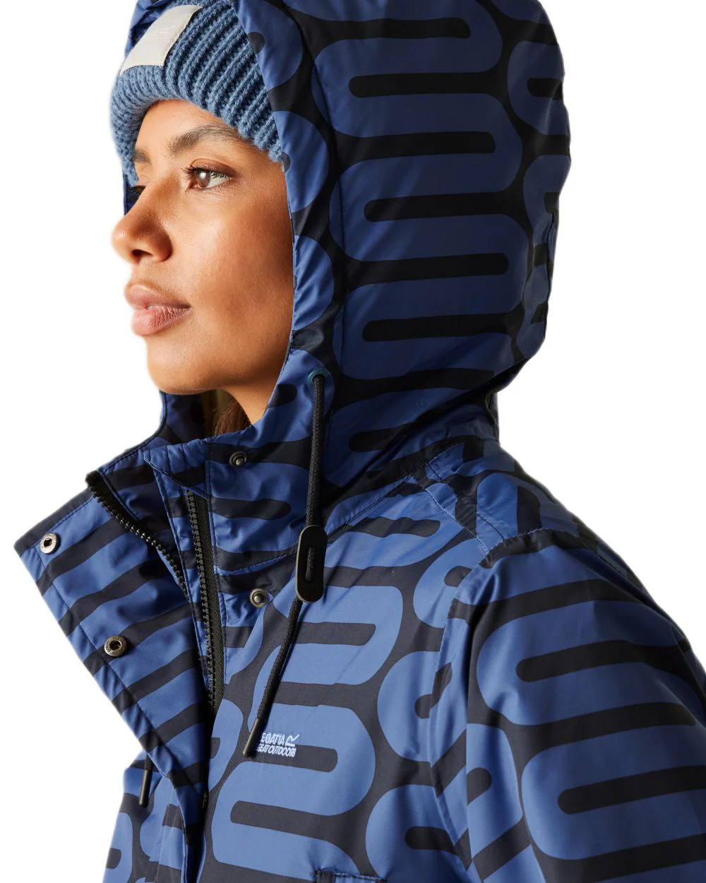 Regatta Womens Orla Kiely Mid Length Waterproof Jacket - Image 6