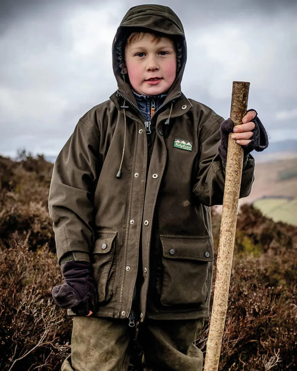 Ridgeline Childrens Spiker Jacket - Image 2