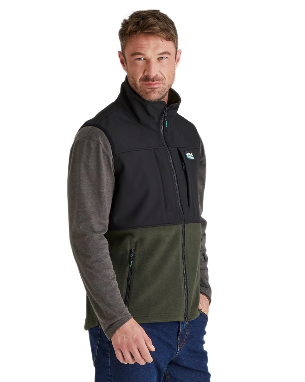 Ridgeline Hybrid Fleece Gilet - Image 14