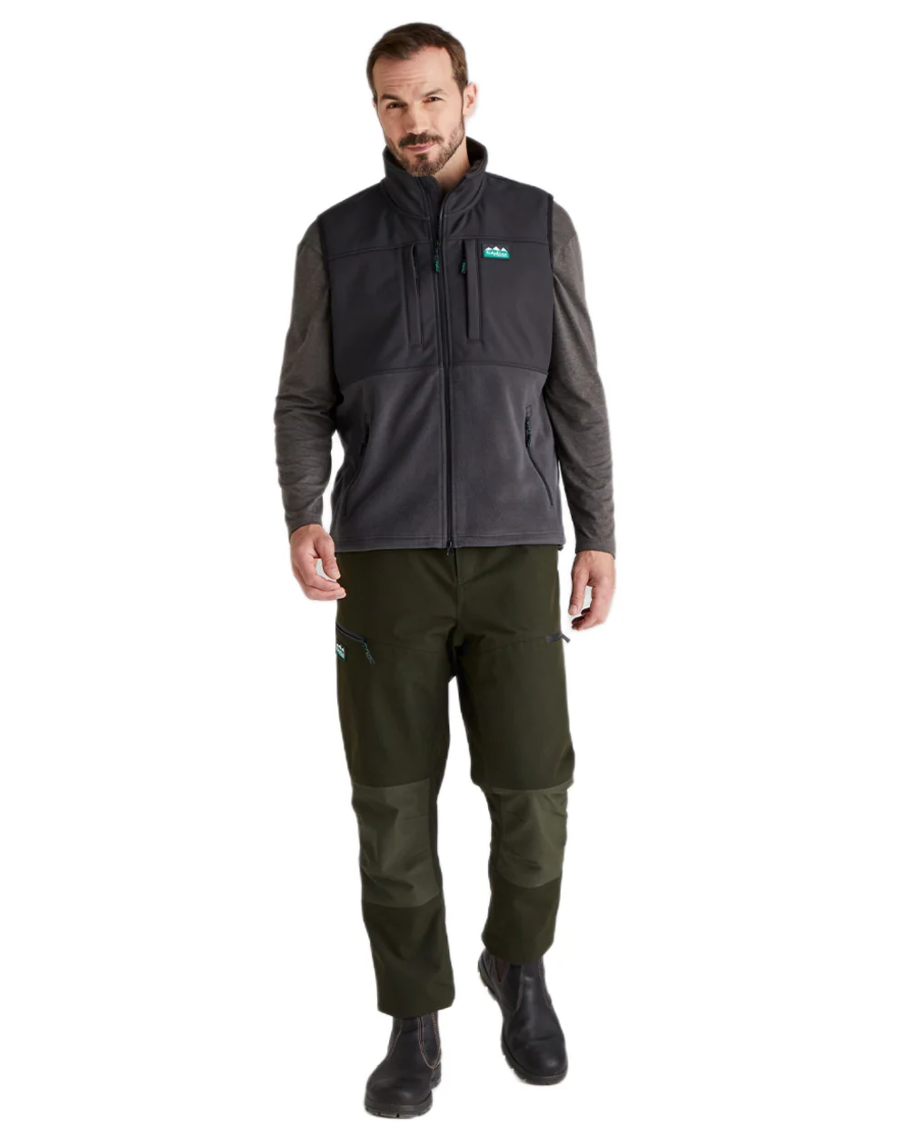 Ridgeline Hybrid Fleece Gilet - Image 6