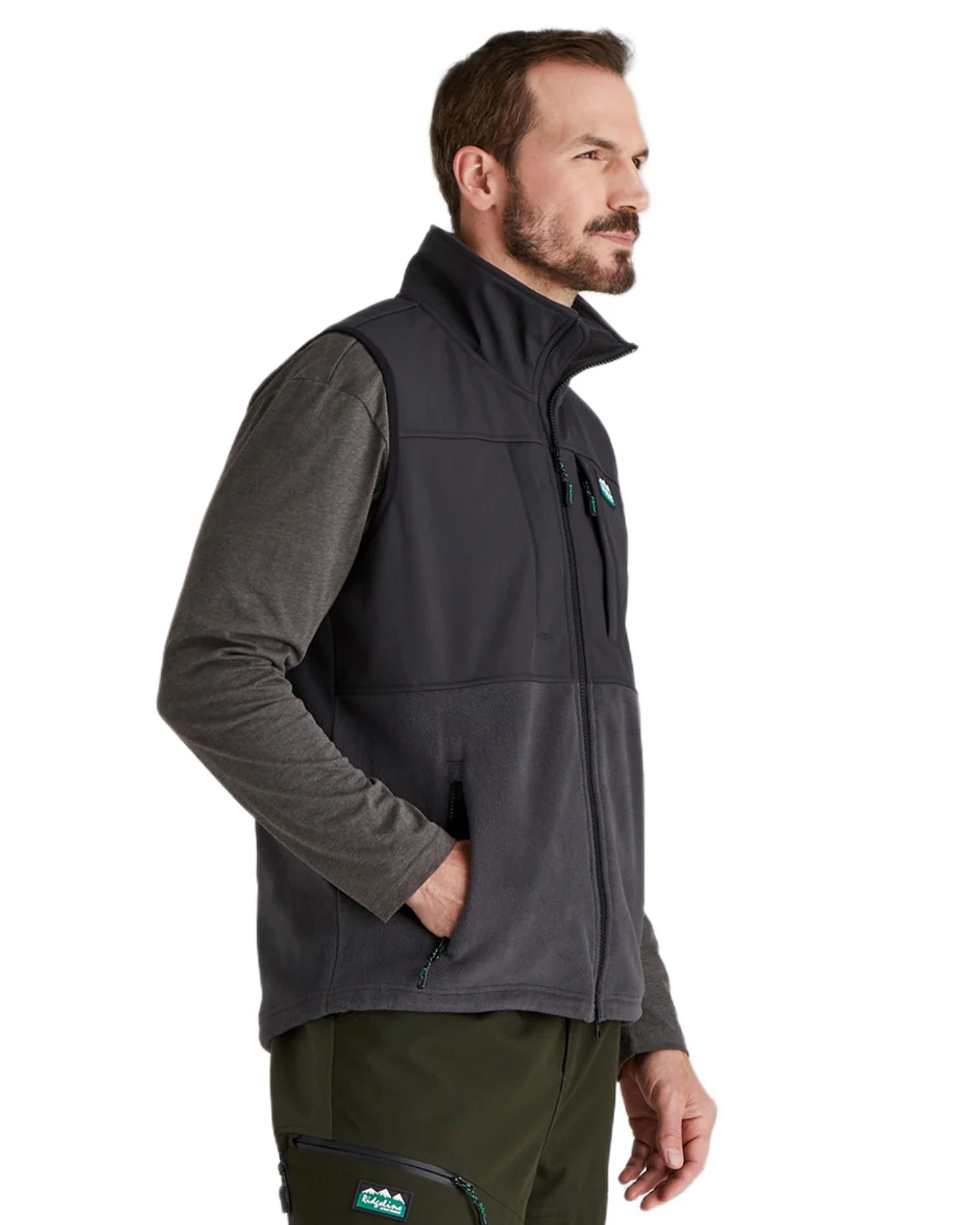 Ridgeline Hybrid Fleece Gilet - Image 7
