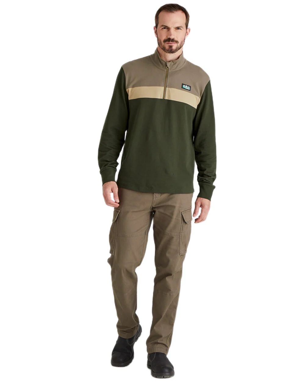 Ridgeline Mens Backslider Rugby Top - Image 12