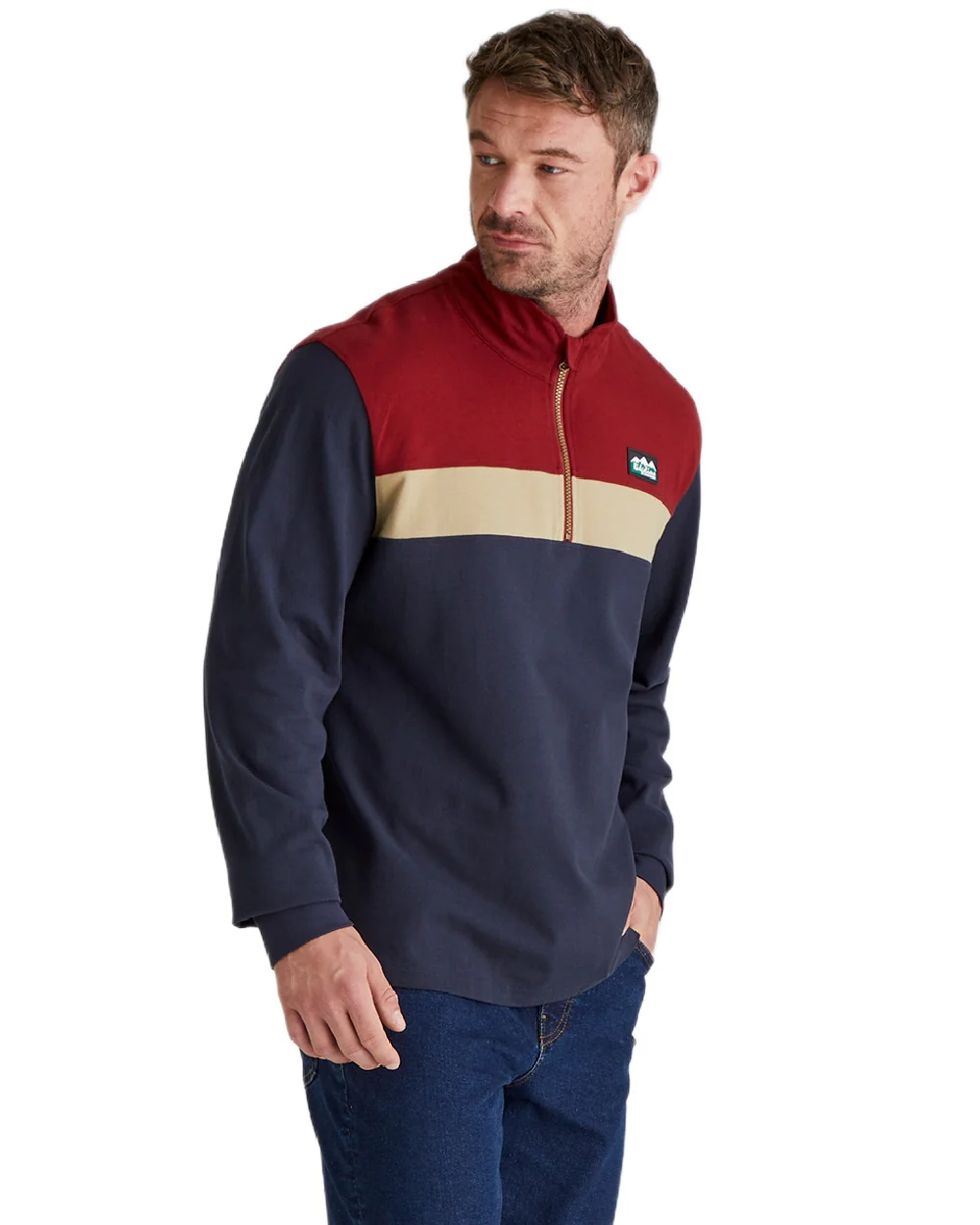 Ridgeline Mens Backslider Rugby Top - Image 4