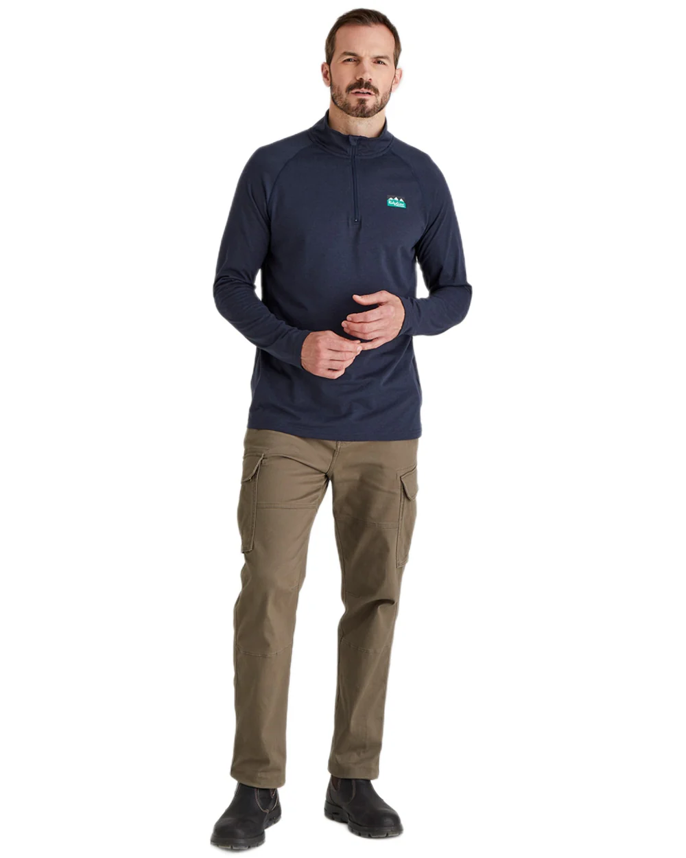 Ridgeline Baseline Pull On Zip Top - Image 12