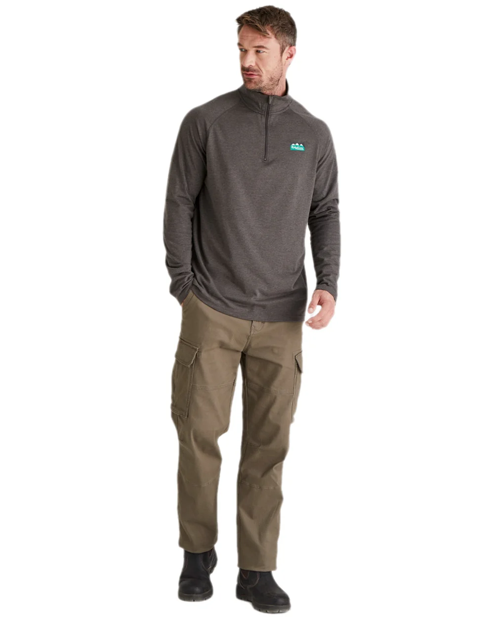 Ridgeline Baseline Pull On Zip Top - Image 6