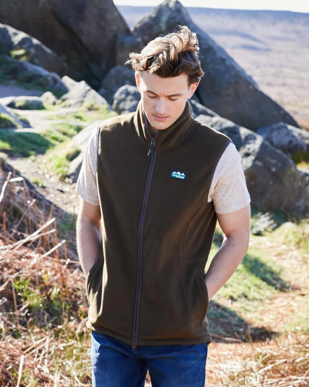 Ridgeline Mens Kodiak Gilet - Image 5