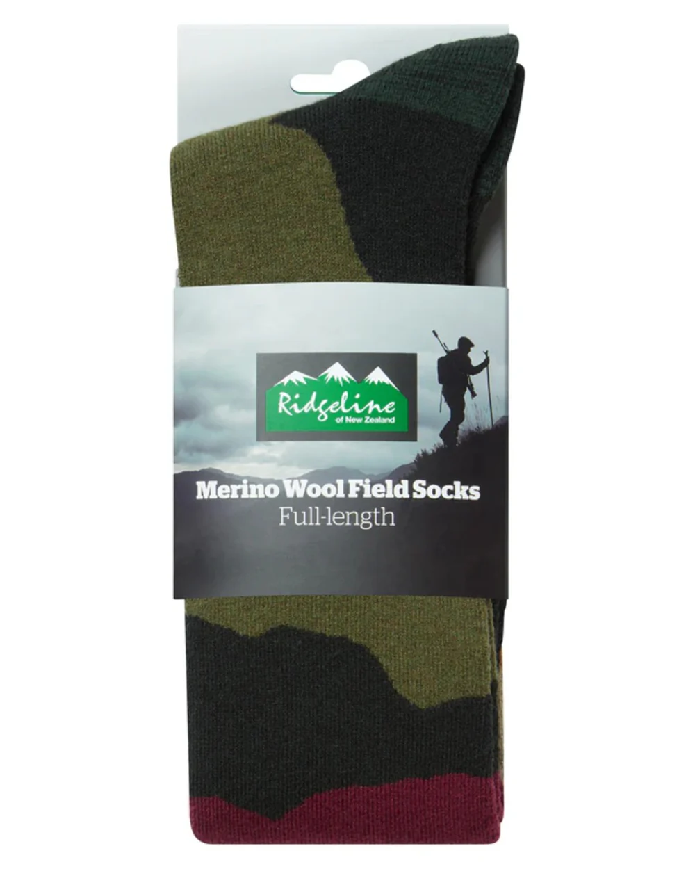 Ridgeline Merino Wool Full Length Socks - Image 16