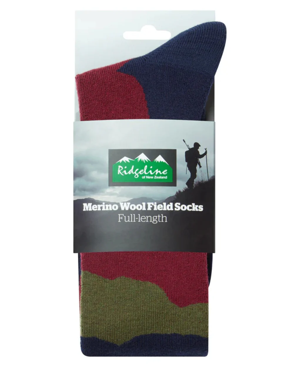Ridgeline Merino Wool Full Length Socks - Image 8