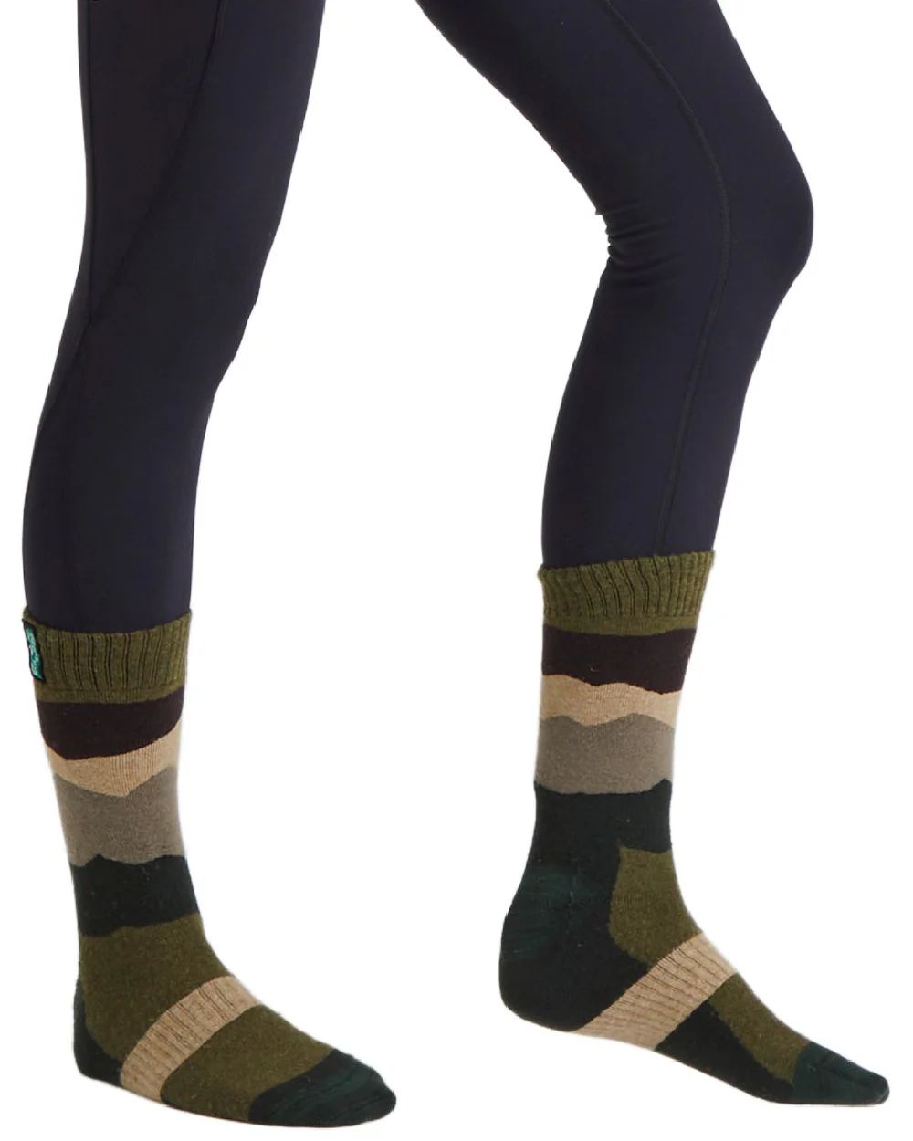 Ridgeline Merino Wool Mid Length Socks - Image 15