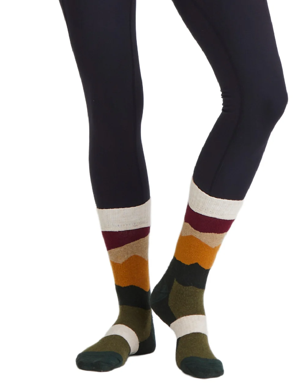Ridgeline Merino Wool Mid Length Socks - Image 3